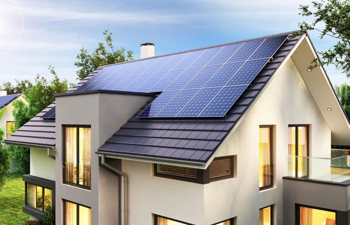 How do our solar panels for homes work?