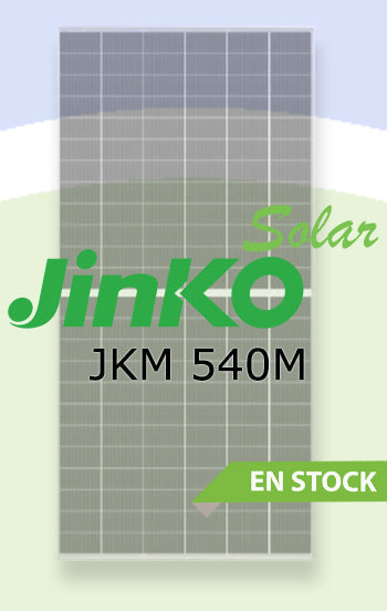 Placas Solares JINKO Tiger Neo R 540W Half-Cut marco negro