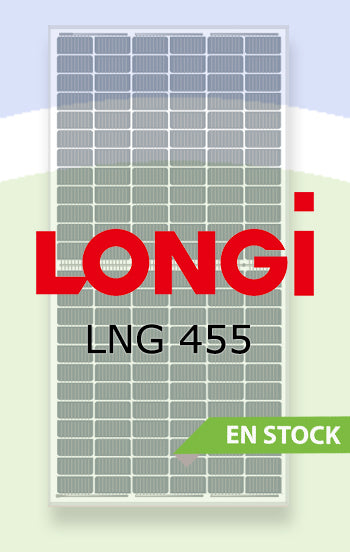 Placas Solares LONGI SOLAR Hi-MO5m 54HPH 420W Half-Cut marco negro 