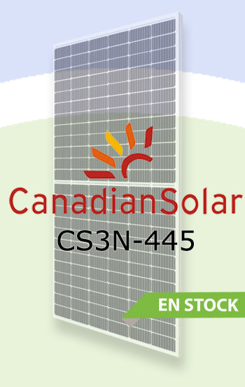 Pallet Monocrystalline Solar Panels CS3N 445W HiKu Mono PERC