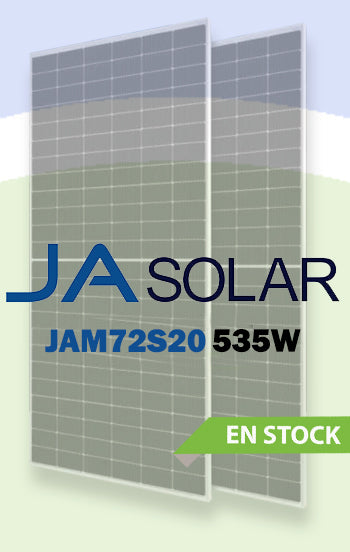 Pallet Placas Solares Monocristalino JAM JA Solar 535w